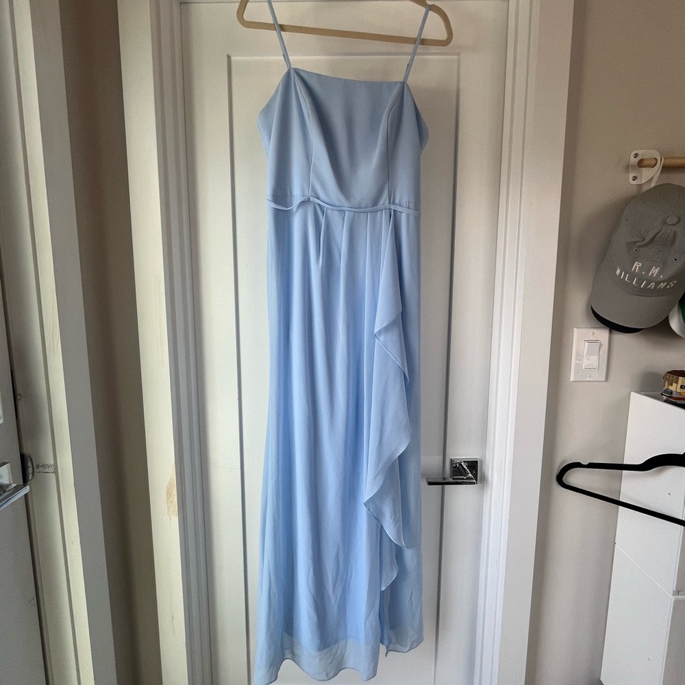 Elegant Blue Evening Dress